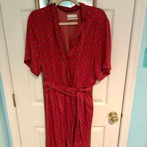 Red Urban Outfitters Jumpsuit